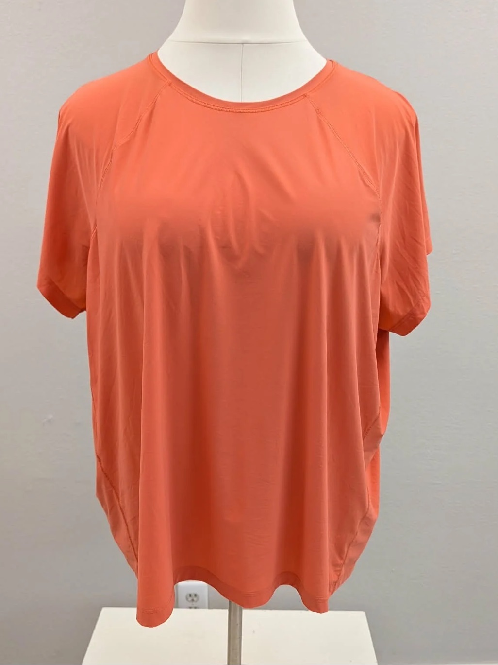 Athleta Orange Ultimate Train Tee Shirt - Size 3x